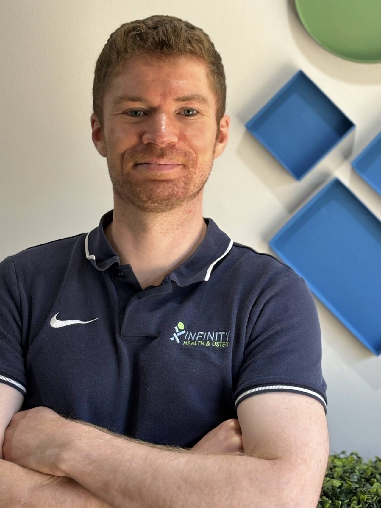 Evan, an AHPRA-registered osteopath at Infinity Health and Osteo